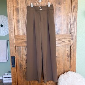 🤎Wide Leg🤎 NEW 1930s/1940s style high waisted,wide leg trouser